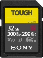 Sony SF-G Tough Series R300/W299 SDHC 32GB, UHS-II U3, Class 10