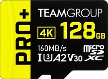 TeamGroup Pro+ R160/W90 microSDXC 128GB, UHS-I U3, A2, Class 10