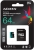 ADATA Premier Pro R100/W80 microSDXC 64GB Kit, UHS-I U3, A2, Class 10