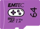 Emtec GAMING R100/W50 microSDXC 64GB, UHS-I U3, A1, Class 10