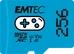 Emtec GAMING R100/W50 microSDXC 256GB, UHS-I U3, A1, Class 10