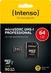 Intenso Professional R90 microSDXC 64GB Kit, UHS-I U1, Class 10