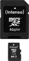 Intenso R20/W12 microSDXC 64GB Kit, Class 10