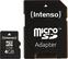 Intenso R20/W12 microSDHC 4GB Kit, Class 10