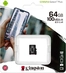 Kingston Canvas Select Plus R100 microSDXC 64GB, UHS-I U1, A1, Class 10