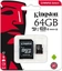 Kingston Canvas Select R80 microSDXC 64GB Kit, UHS-I U1, Class 10