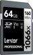 Lexar Professional 1066x Silver Series R160/W70 SDXC 64GB, UHS-I U3, Class 10