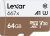 Lexar Professional 667x R100/W90 microSDXC 64GB Kit, UHS-I U3, A1, Class 10