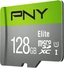 PNY Elite microSDXC 128GB, UHS-I U1, Class 10