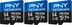 PNY Pro Elite High Endurance R100 microSDXC 64GB Kit, UHS-I U3, A2, Class 10, 3er-Pack