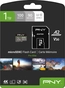 PNY Pro Elite R100/W90 microSDXC 1TB Kit, UHS-I U3, A2, Class 10