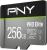 PNY Pro Elite R100/W90 microSDXC 256GB Kit, UHS-I U3, A1, Class 10