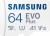 Samsung EVO Plus 2021 R130 microSDXC 64GB Kit, UHS-I U1, A1, Class 10