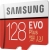 Samsung EVO Plus R100/W90 microSDXC 128GB Kit, UHS-I U3, Class 10