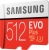Samsung EVO Plus R100/W90 microSDXC 512GB Kit, UHS-I U3, Class 10