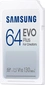 Samsung EVO Plus for Creators R130 SDXC 64GB, UHS-I U1, Class 10
