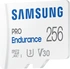 Samsung PRO Endurance R100/W40 microSDXC 256GB Kit, UHS-I U3, Class 10