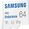 Samsung PRO Endurance R100/W30 microSDXC 64GB Kit, UHS-I U1, Class 10