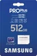 Samsung PRO Plus R180/W130 microSDXC 512GB Kit, UHS-I U3, A2, Class 10