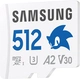 Samsung PRO Plus R180/W130 microSDXC 512GB Sonic the Hedgehog Kit, UHS-I U3, A2, Class 10