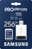 Samsung PRO Ultimate R200/W130 SDXC 256GB USB-Kit, UHS-I U3, Class 10