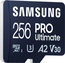 Samsung PRO Ultimate R200/W130 microSDXC 256GB Kit, UHS-I U3, A2, Class 10