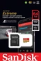 SanDisk Extreme R100 microSDXC 64GB Kit, UHS-I U3, A1, Class 10