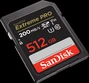 SanDisk Extreme PRO R200/W140 SDXC 512GB, UHS-I U3, Class 10