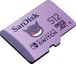 SanDisk Nintendo Switch R100/W90 microSDXC 512GB, UHS-I U3, Class 10
