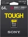 Sony SF-G Tough Series R300/W299 SDXC 64GB, UHS-II U3, Class 10