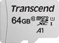 Transcend 300S R100/W20 microSDXC 64GB Kit, UHS-I U1, Class 10