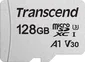 Transcend 300S R100/W40 microSDXC 128GB Kit, UHS-I U3, A1, Class 10