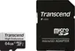 Transcend High Endurance 350V R100/W40 microSDXC 64GB Kit, UHS-I U1, Class 10