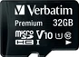 Verbatim Premium 600x R90 microSDHC 32GB Kit, UHS-I U1, Class 10