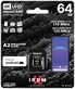 goodram M2AA IRDM MICROCARD R170/W120 microSDXC 64GB Kit, UHS-I U3, A2, Class 10