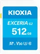 KIOXIA EXCERIA G2 R100/W50 SDXC 512GB, UHS-I U3, Class 10