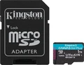 Kingston Canvas Go! Plus Gen4 R200/W160 microSDXC 1TB Kit, UHS-I U3, A2, Class 10