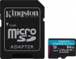 Kingston Canvas Go! Plus R170/W70 microSDXC 64GB Kit, UHS-I U3, A2, Class 10