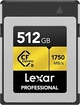 Lexar Professional GOLD R1750/W1500 CFexpress 2.0 Type B 512GB