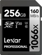 Lexar Professional 1066x Silver Series R160/W120 SDXC 256GB, UHS-...