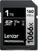 Lexar Professional 1066x Silver Series R160/W120 SDXC 1TB, UHS-I U3, Class 10