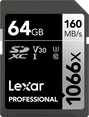 Lexar Professional 1066x Silver Series R160/W70 SDXC 64GB, UHS-I U3, Class 10