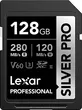 Lexar Professional SILVER PRO R280/W120 SDXC 128GB, UHS-II U3, Class 10