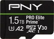 PNY Pro Elite Prime R200/W150 microSDXC 1.5TB Kit, UHS-I U3, A2, ...