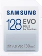 Samsung EVO Plus for Creators R130 SDXC 128GB, UHS-I U3, Class 10
