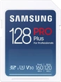 Samsung PRO Plus for Professionals R160/W120 SDXC 128GB, UHS-I U3, Class 10