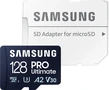 Samsung PRO Ultimate R200/W130 microSDXC 128GB Kit, UHS-I U3, A2,...