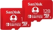 SanDisk Nintendo Switch R100/W90 microSDXC 128GB, UHS-I U3, Class 10