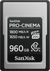 SanDisk PRO-CINEMA R1800/W1650 CFexpress 4.0 Type A 960GB