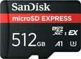 SanDisk microSD EXPRESS R880/W650 microSDXC Express 512GB, UHS-I ...